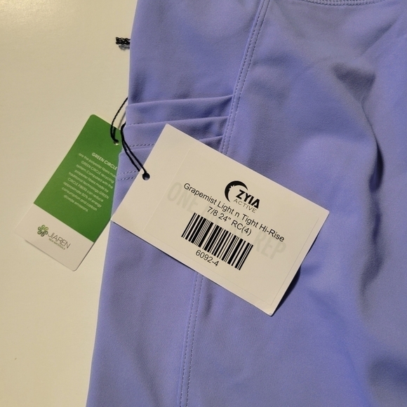 NWT ZYIA Grapemist leggings size 4. - Picture 7 of 15